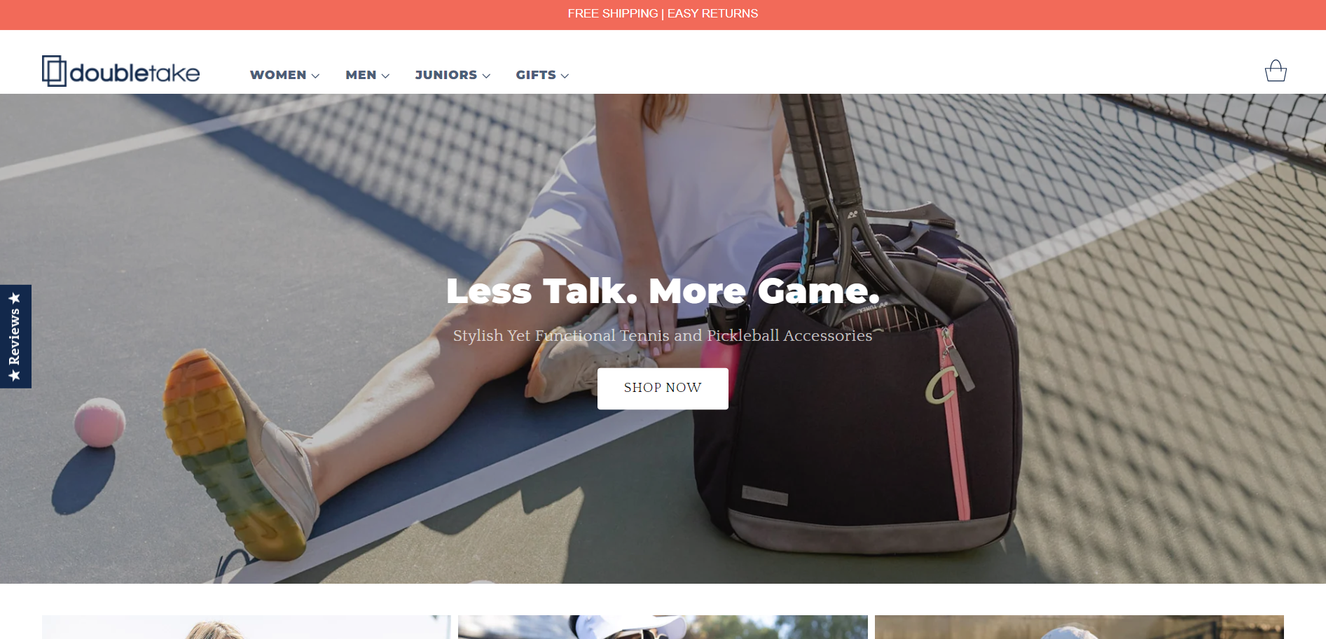 Doubletake Shopify Website